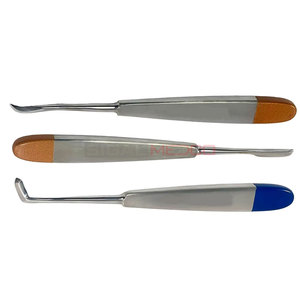 ชุดเครื่องมือทางการแพทย์3ชิ้นสำหรับถอนฟันเครื่องมือทางการแพทย์สำหรับสกัดกระดูกและฝังรากฟัน - Product Image 3