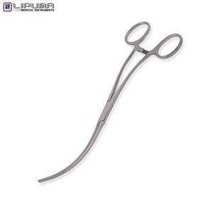 Pinzas Atraumáticas DEBAKEY RUMMEL con Mandíbulas Curvas, Acero Inoxidable, 7.25'' 18.5cm, Instrumentos Médicos - Product Image 5