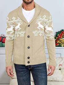 Breathable Plus Size Men's Sweaters Christmas <b>Cardigan</b> Sweaters 2024 High Quality Plus Cotton Sweaters Men Casual <b>Sweatshirts</b> - Product Image 2