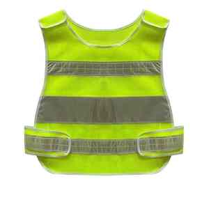 เสื้อกั๊กสะท้อนแสงสำหรับใส่ทำงานเสื้อแจ็กเก็ตเอวสูงเสื้อกั๊กนิรภัยสำหรับงานก่อสร้างมีหลายสี - Product Image 3
