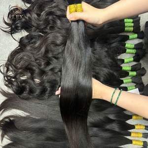 ผมต่อแบบเปรูแท้ 100% ธรรมชาติ ปรับแต่งได้ ลอนลึกยาว จัดเรียงเกล็ดผม ไม่ผ่านการแปรรูป - Product Image 1