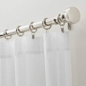 ฉากยึดผ้าม่านสเตนเลสร่วมสมัยสำหรับใช้กับระบบม่านทึบหรือม่านเป็นชั้นๆ - Product Image 1