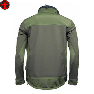 Chaqueta de invierno suave con logotipo personalizado impermeable a prueba de viento al aire libre ropa de trabajo chaqueta de invierno Softshell poliéster con servicio OEM - Product Image 6