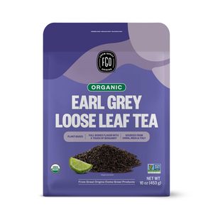 FGO Organic Earl Grey Black <b>Tea</b>, 16 Ounce Loose Leaf - Product Image 4