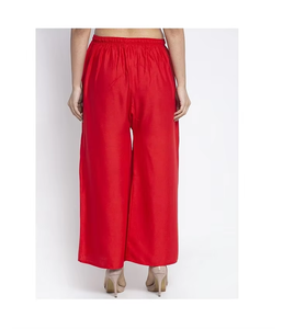 Pantalon palazzo d'été personnalisé pour femmes, coupe ample, jambe large, pantalon en rayonne respirante, idéal pour le bureau, les voyages et l'utilisation quotidienne - Product Image 4