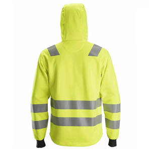 Sudaderas con capucha con cremallera de seguridad reflectante de alta calidad, ropa de trabajo, chaquetas con capucha y cremallera, sudaderas con capucha de seguridad de manga larga para hombres - Product Image 2