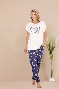 Conjunto de Pijama de Viscosa de Lujo para Mujer, Fabricación Turca, Ropa de Dormir de Alta Calidad, Ligera, Transpirable, de Manga Larga - Product Image 5