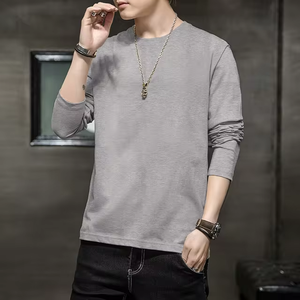 2025สเวตเชิ้ตคอกลมแขนยาวคอกลมออกแบบได้ตามต้องการแฟชั่นเรียบง่ายแบบเกาหลี - Product Image 6