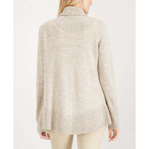 Cardigan Cocoon da Donna Karen Scott, Marrone, in Acrilico e Lana, Lungo, con Ricamo e Decorazione a Bottoni, Taglia Piccola - Product Image 2