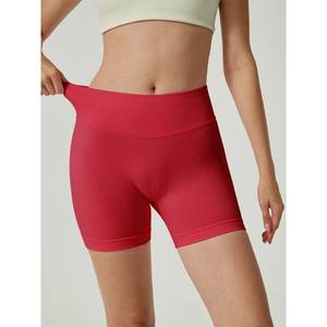 Pantalones cortos de secado rápido de cintura alta para mujer con tecnología de estiramiento de 4 vías para actividades diarias y deportivas - Product Image 1