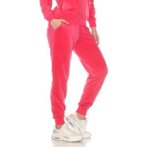Survêtements en velours personnalisés pour femmes Casual XL Size Velour Fabric Sweatsuits Low quantité minimale de commande 2-Piece Winter Collection 2026 - Product Image 5