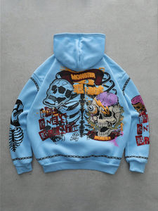 Sudadera con capucha de invierno de peso pesado para hombre de alta calidad personalizada al por mayor-Hecho en Pakistán - Product Image 2