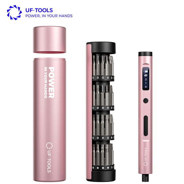 62-in-1 Precision Electric Screwdriver Set Brushless Motor 45-Piece Bits Rechargeable Cordless Magnetic Repair Tool Kit