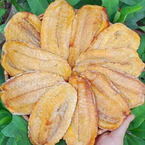 Plátanos Siameses Secos Prensados al por Mayor con Sésamo, Plátano Seco Prensado con Servicio OEM ANGLE - Product Image 1