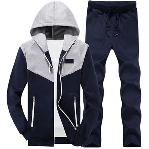 Conjunto de Sudadera y Pantalones Deportivos para Hombre, de Alta Calidad, con Logotipo Personalizado, Ligeros, Tallas Grandes, Transpirables, de Secado Rápido, para Invierno - Product Image 1