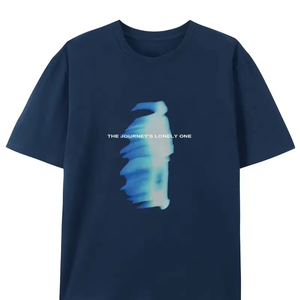 T-shirt à manches courtes col en O pour hommes 100% coton de haute qualité Plus Size 260 grammes Poids du tissu disponible en différentes couleurs - Product Image 1