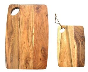 Planche à découper en bois de 14 pouces, vente chaude 2025, durable, écologique, avec poignée en bois, passe au lave-vaisselle, personnalisable - Product Image 4