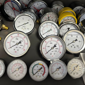 صنع في الصين مقياس ضغط من الفولاذ المقاوم للصدأ 40/50/60/80/، ومقاوم للتآكل ومقاومة للاهتزاز ومقاومة للصدمات - Product Image 2
