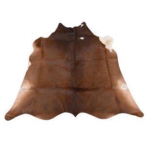 Alfombra duradera de piel de vaca natural Alfombra hecha a mano de cuero genuino - Product Image 6