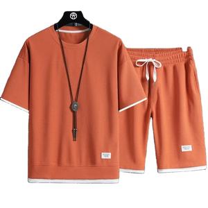 Breathable <b>Mens</b> T-<b>shirts</b> And Shorts Sets Wholesale Customized <b>Summer</b> Custom <b>Men</b> Short Sets High Quality Custom Logo t <b>shirt</b> set - Product Image 1