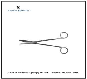 Gorney 8 \ "Instruments chirurgicaux droits Source d'alimentation manuelle Ciseaux en acier inoxydable Base d'équipement chirurgical - Product Image 3