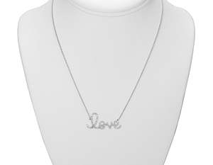 Argent Sterling S925 avec pendentif minimaliste délicat d'amour de diamant de Moissanite rond pour les femmes - Product Image 6