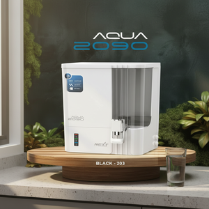 Filtre à eau modèle Aqua 2090 BLACK-203 pour montage mural et installation sur comptoir, indicateur LED, plastique ABS de qualité alimentaire - Product Image 3