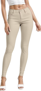 2026 NEW ARRIVAL <b>WOMEN'S</b> HYPER STRETCH SKINNY WORK <b>PANTS</b> CUSTOM LOGO DIRECT FACTORY WHOLESALE COMFY CASUAL TROUSERS - Product Image 3