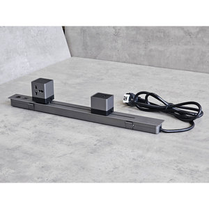 ระบบรางเลื่อนในโต๊ะพร้อมปลั๊กไฟ AC ในตัว 2 ช่อง (HOEGD001) - Product Image 5