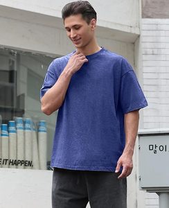เสื้อยืดล้าง boxy ขนาดใหญ่ - Product Image 1