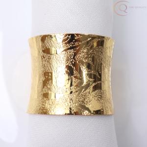 Anneaux de serviette modernes avec une finition élégante pour une décoration de table élégante, parfaits pour les cafés, les maisons et les occasions spéciales - Product Image 5