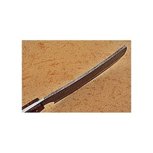 Cuchillo de Cocina Tipo Cleaver de Acero de Damasco de 10 Pulgadas Hecho a Mano con Funda de Cuero Única, Mango Hermoso y Personalizable - Product Image 3