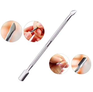 Precio de fábrica Herramientas de manicura GEL Polish Remove Pusher Metal Cutícula Removedor de piel muerta Herramientas Acero inoxidable Nail Cuticle Pusher - Product Image 4