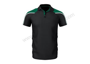 Logotipo bordado personalizado 100% algodón Logotipo bordado personalizado Hombres Golf Uniforme de negocios Polo de color sólido - Product Image 4