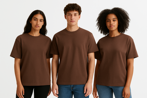 T-shirt à col roulé surdimensionné en coton 100% personnalisé de qualité supérieure 2025, streetwear, coupe ample, tricoté, t-shirts vierges, faible MOQ, impression de logo - Product Image 5