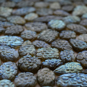 หินลาบราดอไรต์สีฟ้าธรรมชาติแกะสลักอัญมณีหลวมคริสตัลหลายฉูดฉาดสำหรับทำเครื่องประดับหินฮวงจุ้ย - Product Image 3