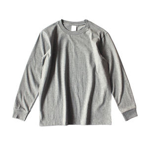 Camisetas transpirables para hombres Camisetas de manga larga de algodón orgánico para hombres Camisetas de manga larga sostenibles al por mayor para hombres - Product Image 3