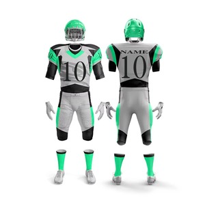 Uniforme de Fútbol Americano 2026, Diseño Superior, Impresión por Transferencia de Calor, Diseño Personalizado, Transpirable, Manga Corta - Product Image 5