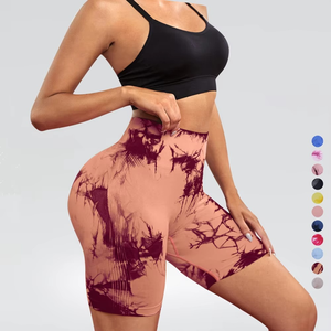 Women's Plus Size Seamless Yoga Shorts Eco-Friendly Anti-Bacterial Quick Dry Anti-UV Breathable Mid-Waist Gym Leggings - Product Image 2