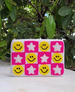 Flower Design <b>Coin</b> Pouch Beaded Embroidered Handmade <b>Coin</b> <b>Purse</b> with Customized Color for <b>Women</b> and Girl - Product Image 6