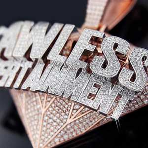 Pendentif classique avec plaque signalétique gravée Collier unisexe pour l'expression personnelle - Product Image 4