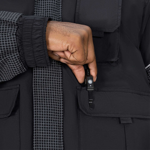 Veste de sécurité extérieure durable avec logo personnalisé, impression, broderie, vêtements de travail réfléchissants à haute visibilité, OEM, ODM, fournisseur en usine - Product Image 2