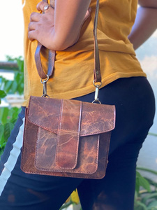 Gran oferta de bolsos hechos a mano de cuero genuino de estilo occidental, bolso de compras, bolsos informales, bolso de aspecto elegante para uso de mujer - Product Image 3