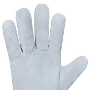 Guantes de trabajo divididos de piel de vaca para hombre Guantes de trabajo de soldadura de Protección deportiva Palma de cuero - Product Image 4