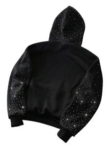 Sudadera con capucha de lujo con pedrería. Sudaderas con capucha de alta calidad adornadas con cristales disponibles. - Product Image 2