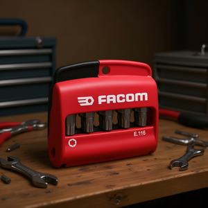 Juego de 10 Puntas Torx Plus Facom de 1/4''-25 mm con Porta-Puntas, Destornillador Combinado - Product Image 3