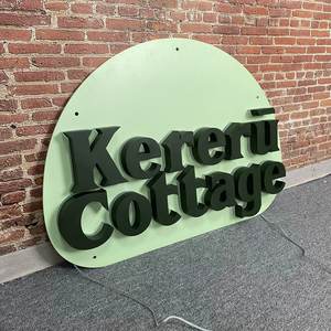 Haute qualité personnalisé entreprise Led lettre rétro-éclairé signe 3D rétro-éclairé Logo lumineux signe pour magasin - Product Image 2