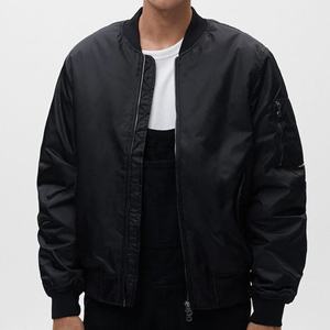 Blouson aviateur d'hiver unisexe de haute qualité, nouveau design, fermeture éclair, toile coupe-vent, durable - Product Image 2