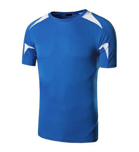T-shirts de sport en satin 100 % coton anti-plis personnalisés pour hommes, impression numérique, respirants, séchage rapide, pas chers, vente en gros - Product Image 5