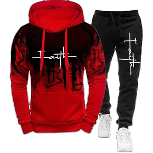 Chándal con estampado personalizado Tech Fleece y cremallera para hombre, chándal XL de talla grande para correr, chándal de gimnasio con logotipo estampado, chándal para correr - Product Image 6